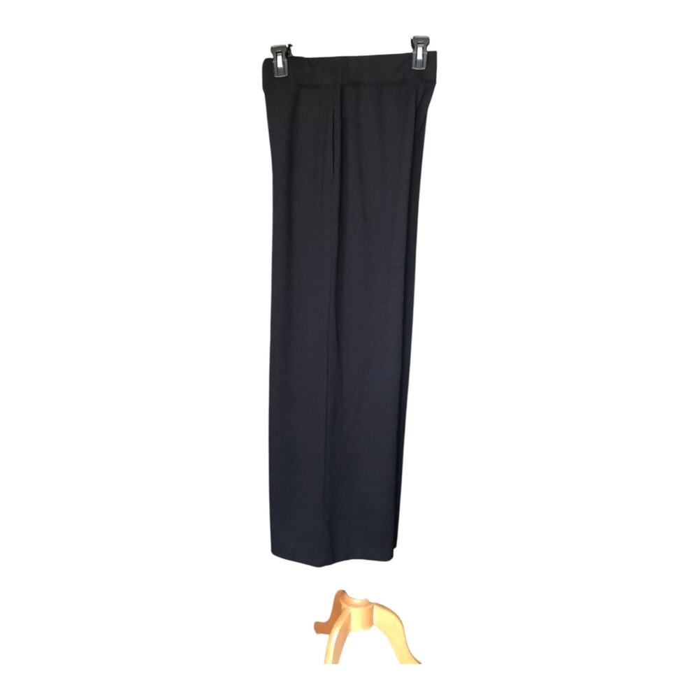 L'AGENCE Darcelle High Rise Pull On Black Wide Leg Pants Women's Size Small - Picture 5 of 16